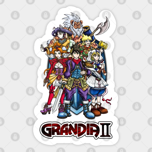 Grandia II Heroes Sticker by WarioPunk